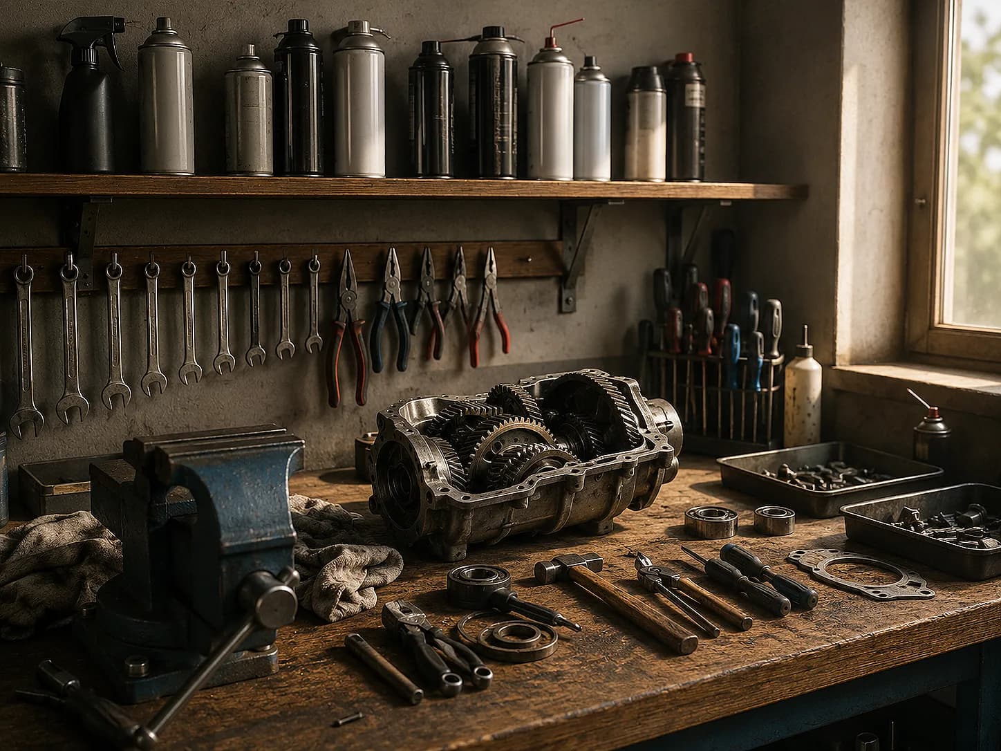Mechanika warsztatowa - Preparaty do pasów napędowych, pasty kontrolne i chemia stanowiska.